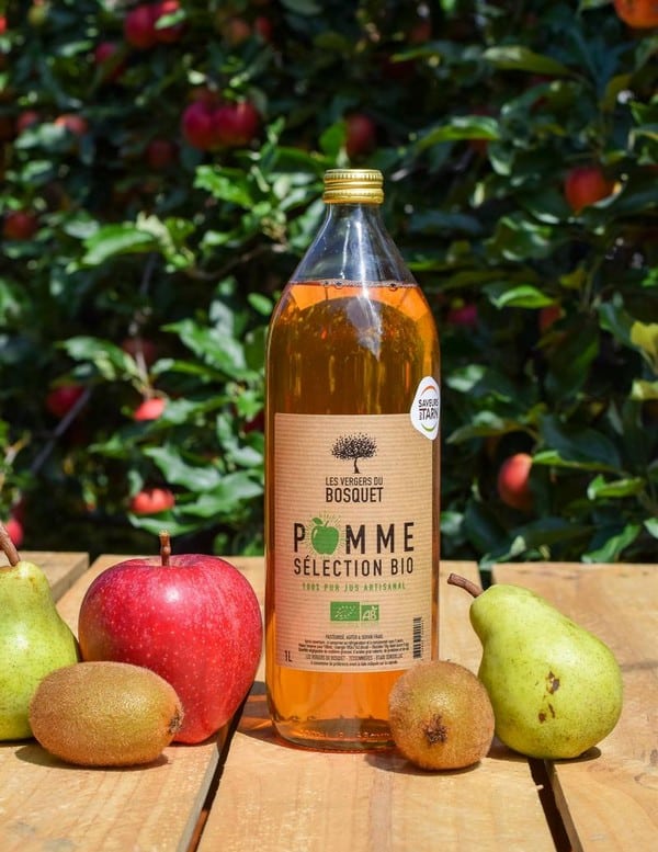 Jus de Pomme BIO - Les Vergers du Bosquet