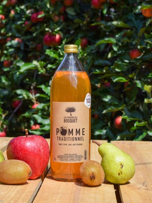 Jus de Pomme Traditionnel - Les Vergers du Bosquet